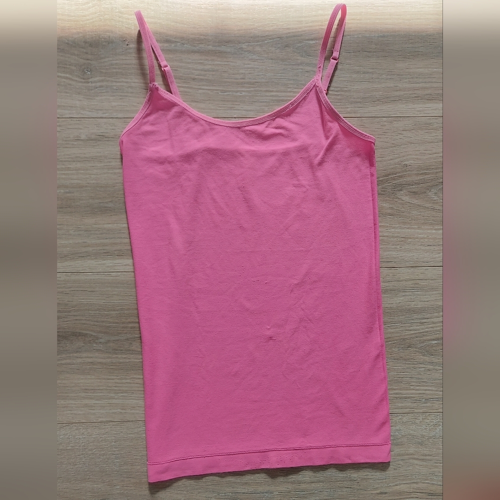 Hot pink tank top